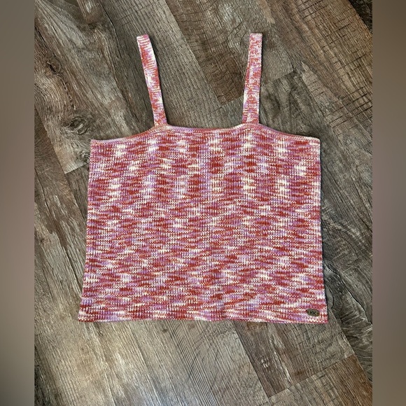 Kendall & Kylie Colorful Knit Tank Top size Large - Picture 2 of 5